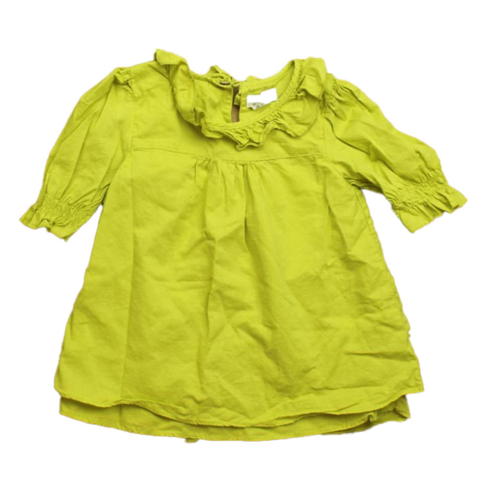 neige Girls Green Blouse size: 5T